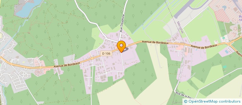 localisation de l'entreprise CANOPEE CAFE  MERIGNAC