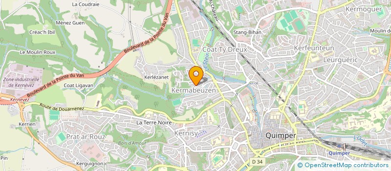 localisation de l'entreprise CANOPEE JUNIOR  PLONEIS