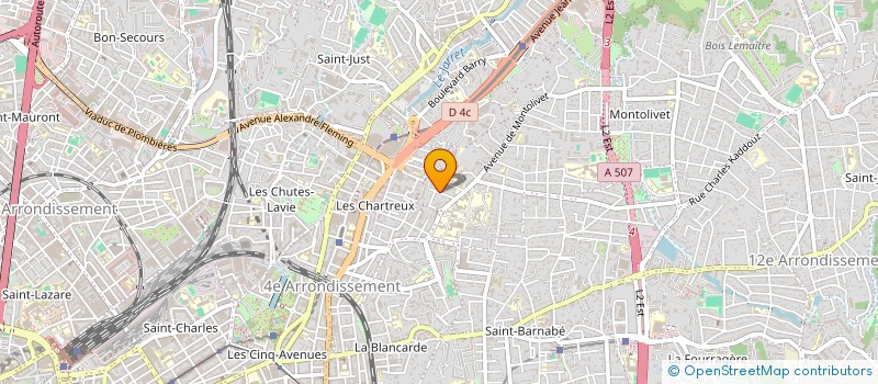 localisation de l'entreprise CANOPEE MARSEILLE à MARSEILLE