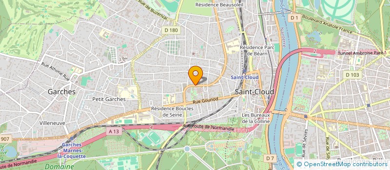 localisation de l'entreprise CANOPIA ADVISORY  SAINT-CLOUD