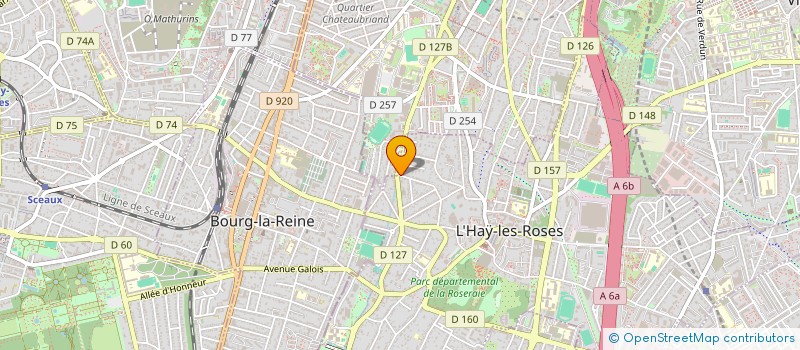 localisation de l'entreprise CANOPIA IMMOBILIER  L'HAY-LES-ROSES