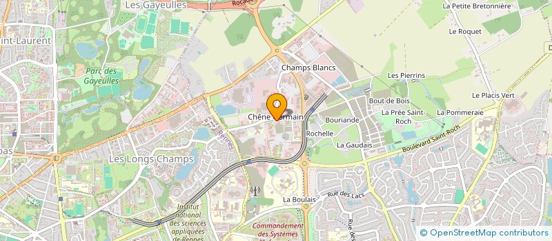 localisation de l'entreprise CANOPIA SANTE SPORT ET NATATION  CESSON-SEVIGNE