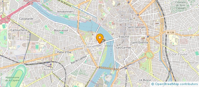 localisation de l'entreprise CANOPUS à TOULOUSE
