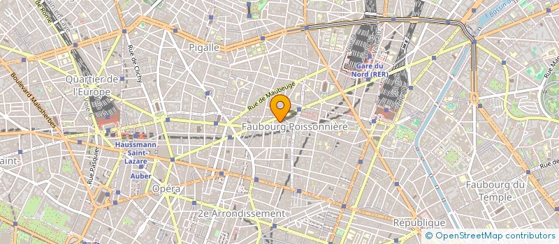 localisation de l'entreprise CANOTIER-MADELEINE SA  PARIS