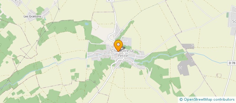 localisation de l'entreprise CANOVA RENT  CHALAUTRE-LA-PETITE