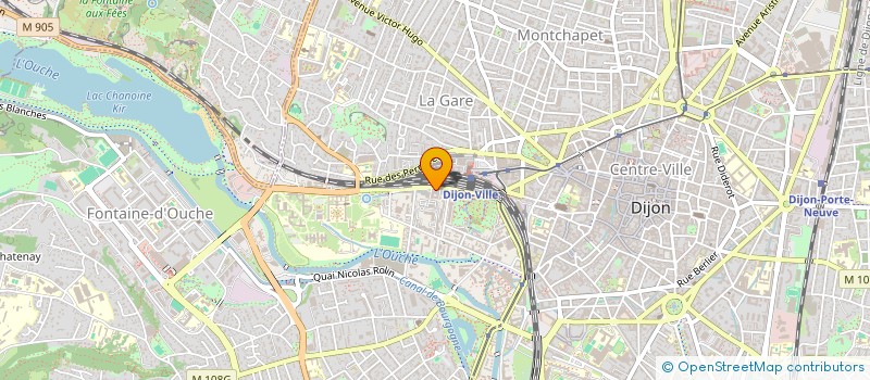 localisation de l'entreprise CANOVIA  DIJON