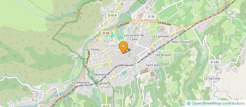 localisation de l'entreprise CANPARBO  PRADES