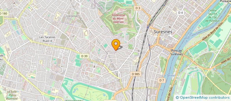localisation de l'entreprise CANSA LOCA SARL à SURESNES