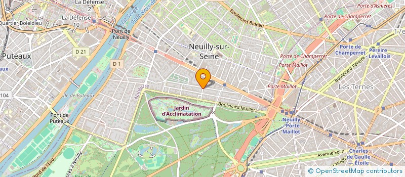localisation de l'entreprise CANSALADES à NEUILLY-SUR-SEINE