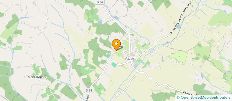 localisation de l'entreprise CANSIGUIE  VAZERAC