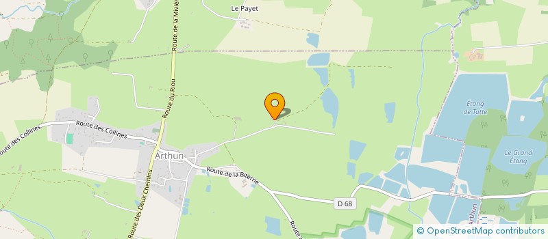 localisation de l'entreprise CANSOL  ARTHUN