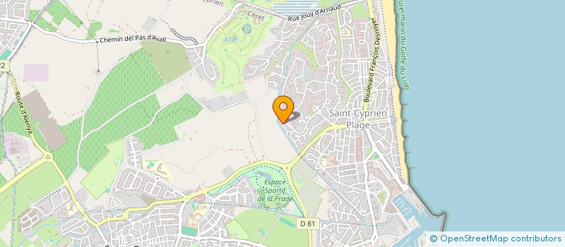 localisation de l'entreprise CANTA CONSULTING à SAINT-CYPRIEN