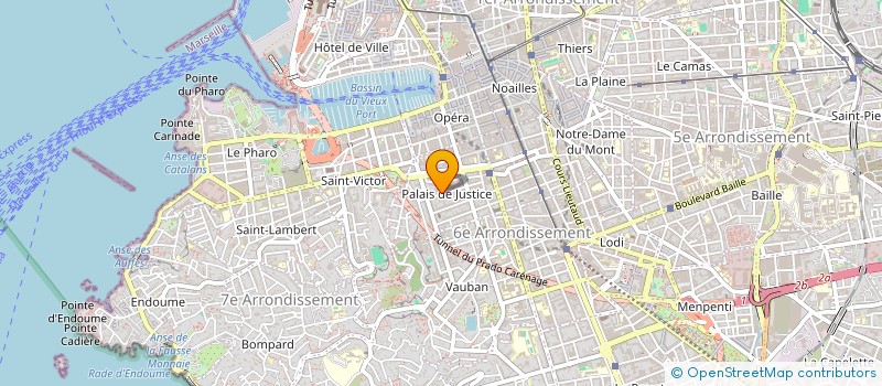 localisation de l'entreprise CANTA JOIA à MARSEILLE