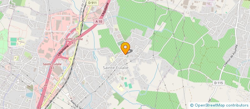 localisation de l'entreprise CANTA-RANA à SAINTE-EULALIE