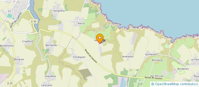 localisation de l'entreprise CANTABELL'ILE  LE PALAIS