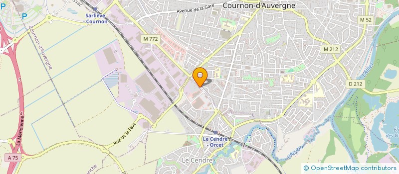 localisation de l'entreprise CANTACORDA à LE CENDRE