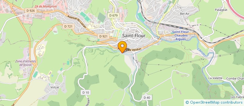 localisation de l'entreprise CANTAL CROSSBONES à SAINT-FLOUR