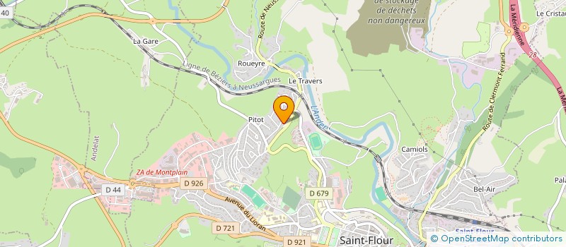 localisation de l'entreprise CANTAL'LOUPS à SAINT-FLOUR