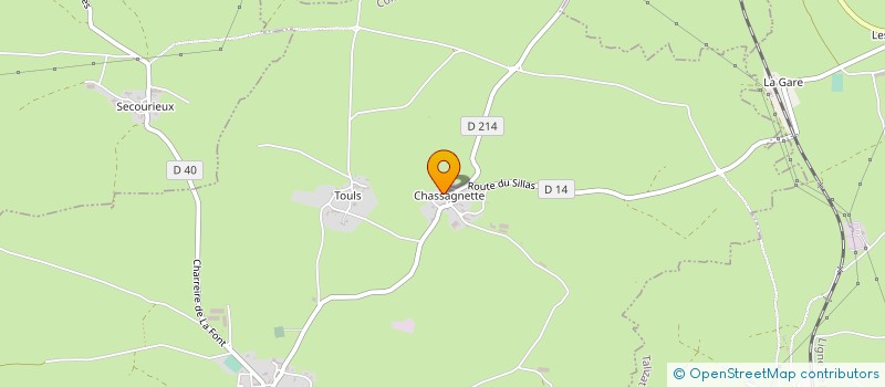 localisation de l'entreprise CANTAL PORC SARL à NEUSSARGUES EN PINATELLE