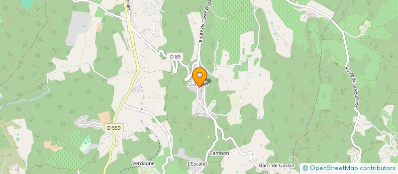 localisation de l'entreprise CANTALUX CONSULTING  GASSIN