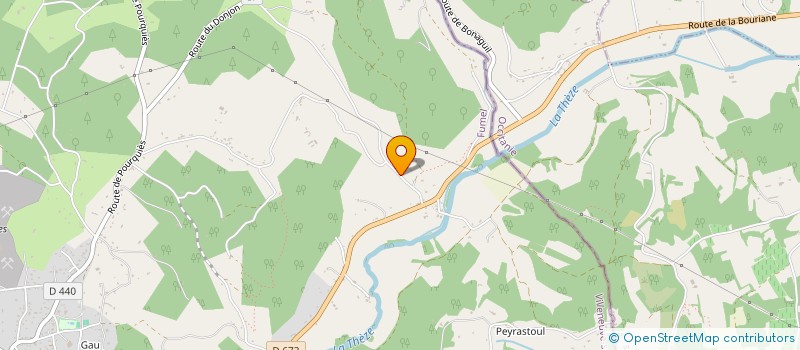 localisation de l'entreprise CANTAPAILLE SARL  MONTAYRAL