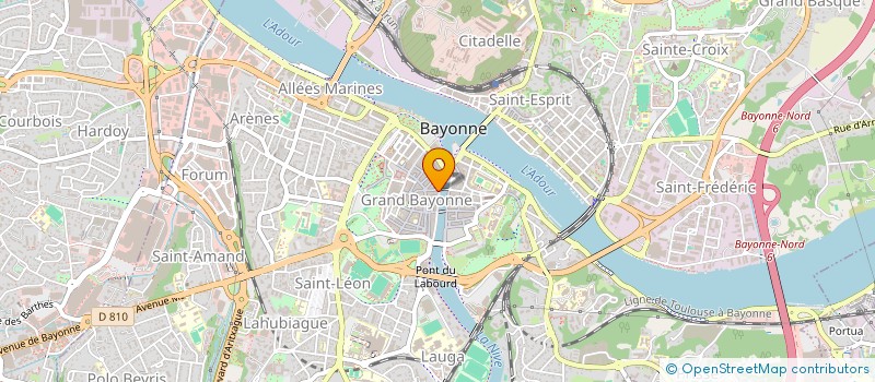 localisation de l'entreprise CANTARI à BAYONNE