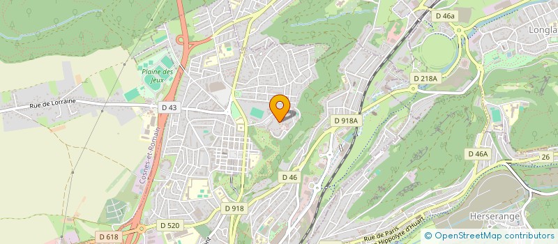 localisation de l'entreprise CANTATE  CONS-LA-GRANDVILLE