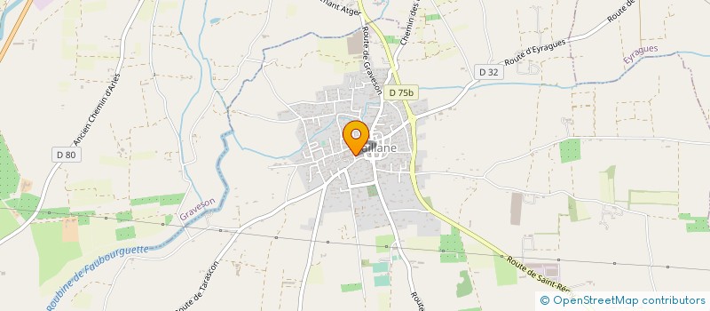 localisation de l'entreprise CANTE FRERES  MAILLANE