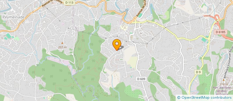 localisation de l'entreprise CANTE-PERDRIX  GRASSE