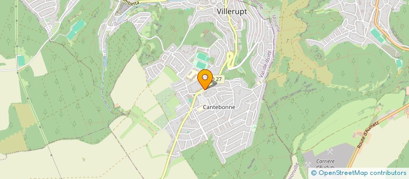 localisation de l'entreprise CANTEBONNE COIFFURE  VILLERUPT