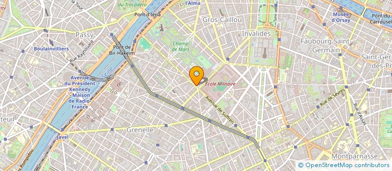 localisation de l'entreprise CANTEGRILL  PARIS