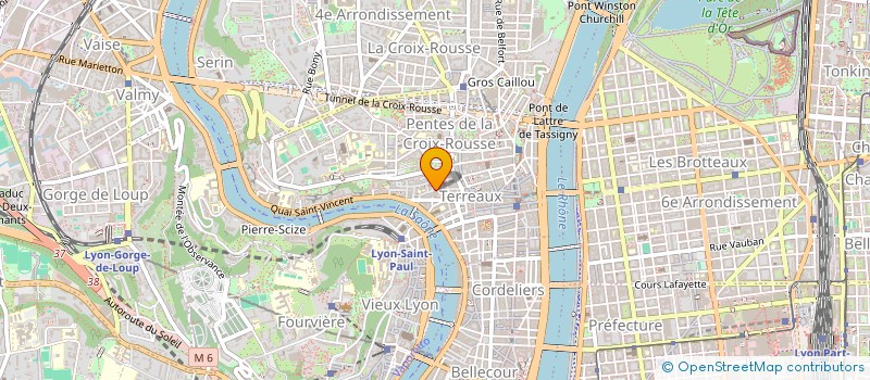 localisation de l'entreprise CANTEIL à LYON 1ER