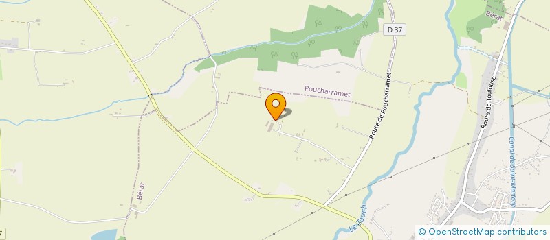 localisation de l'entreprise CANTELAUSE  BERAT