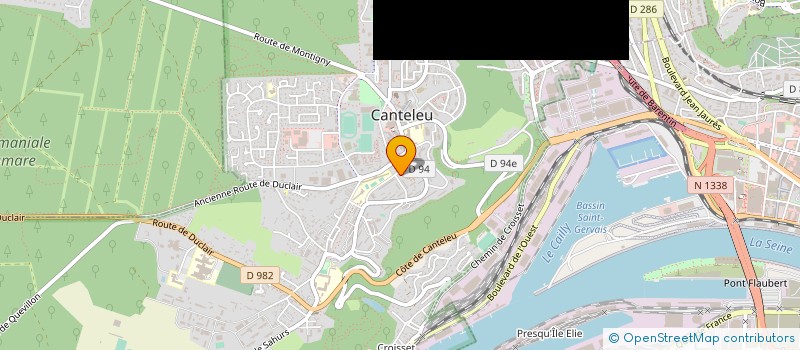 localisation de l'entreprise CANTELEU AUTO ECOLE  CANTELEU