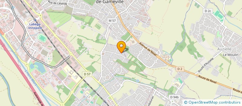 localisation de l'entreprise CANTELOUP  LABEGE