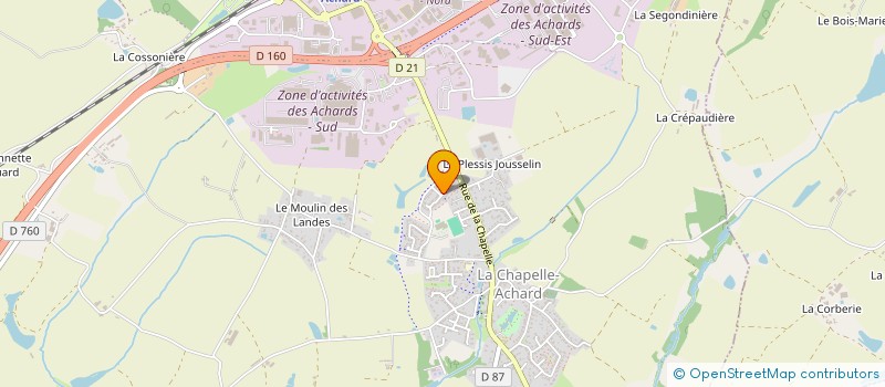 localisation de l'entreprise CANTET CORDISTE à LES ACHARDS