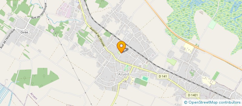 localisation de l'entreprise CANTET LE PRESQU'ILE  ARVERT