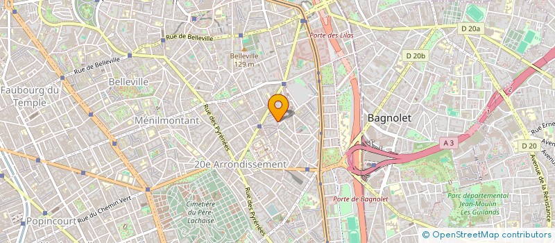 localisation de l'entreprise CANTHEOR GESTION  PARIS