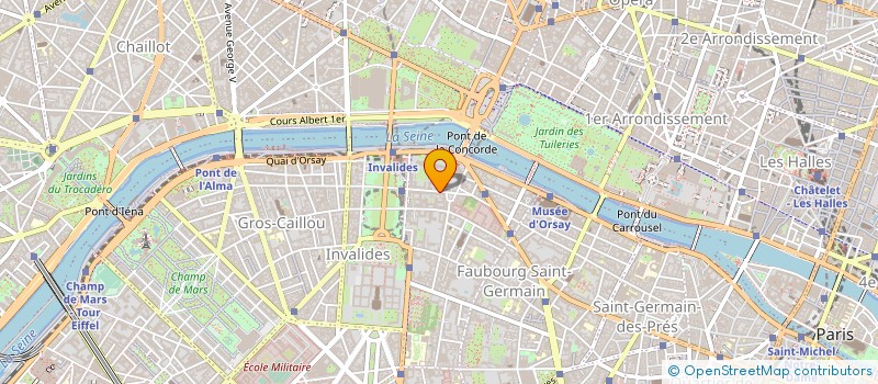 localisation de l'entreprise CANTHOS CONSEIL  PARIS