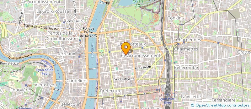 localisation de l'entreprise CANTIA  LYON