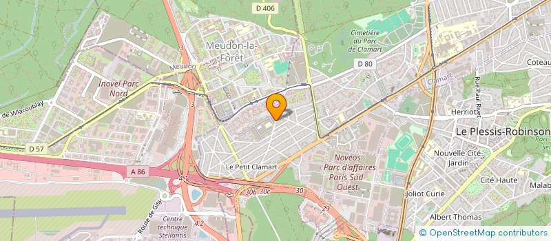 localisation de l'entreprise CANTIC CAPITAL à CLAMART