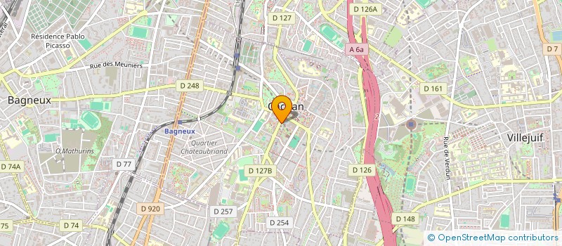 localisation de l'entreprise CANTIC-GROUPE  CACHAN