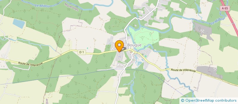 localisation de l'entreprise CANTICON  BOUGUE