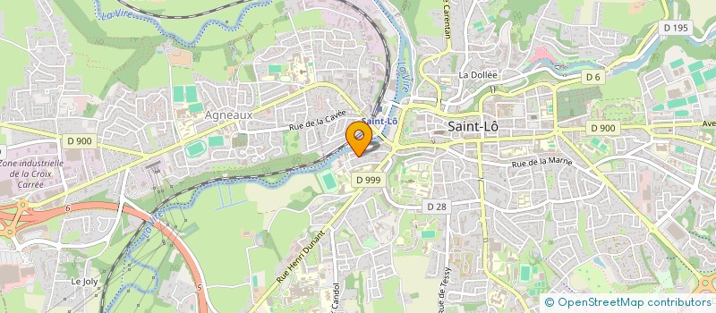 localisation de l'entreprise CANTIERE ME  SAINT-LO