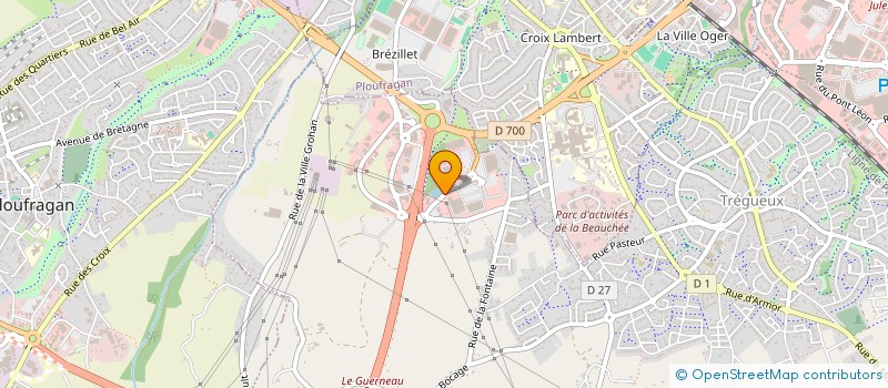 localisation de l'entreprise CANTIK 19 à TREGUEUX