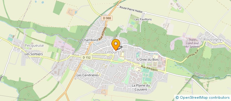 localisation de l'entreprise CANTILENE DE LIMOURS  LIMOURS