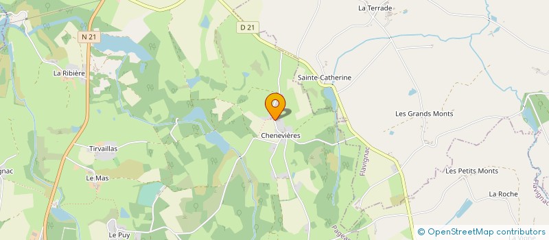 localisation de l'entreprise CANTILLOM à PAGEAS