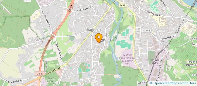 localisation de l'entreprise CANTIMMO  SAUMUR