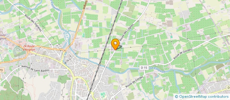 localisation de l'entreprise CANTINA  CAVAILLON