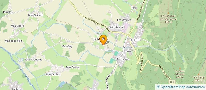 localisation de l'entreprise CANTINAMICKA à VAL-REVERMONT
